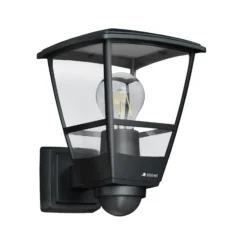 Aplique para exterior STEINEL L 10 S con sensor, color negro
