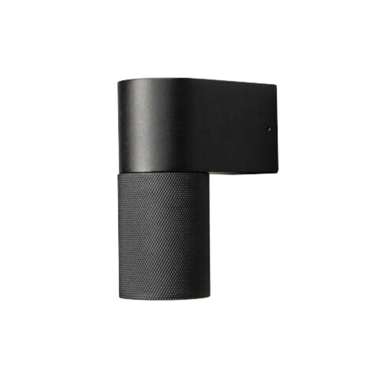 Aplique para exterior Temi, negro, ancho 11 cm, aluminio