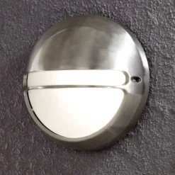 Aplique para exterior Torino con forma redonda