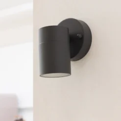 Aplique para exterior Tulimar de Prios, 1 luz, antracita, metal