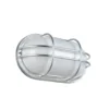 Aplique para exterior Tumen, color zinc, ancho 26 cm, metal, IP44