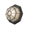Aplique para exterior Wall/Roof, negro