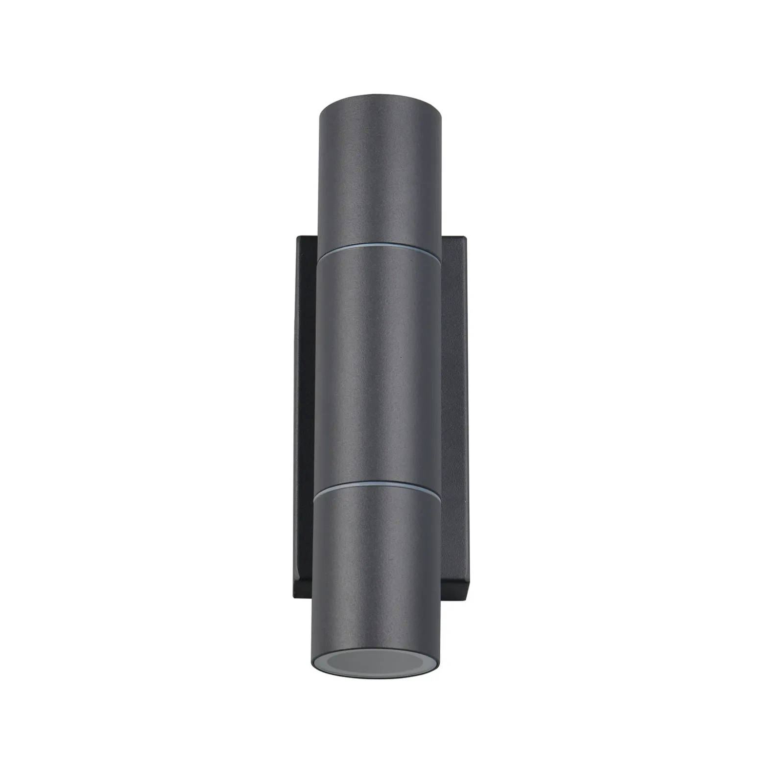 Aplique para exterior Yamuna, antracita, altura 23 cm, metal, IP65