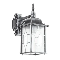 Aplique para ext. MILANO negro/plata, colgante