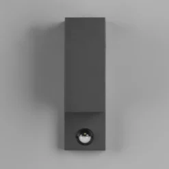 Aplique Roya 2 luces sensor angular antracita