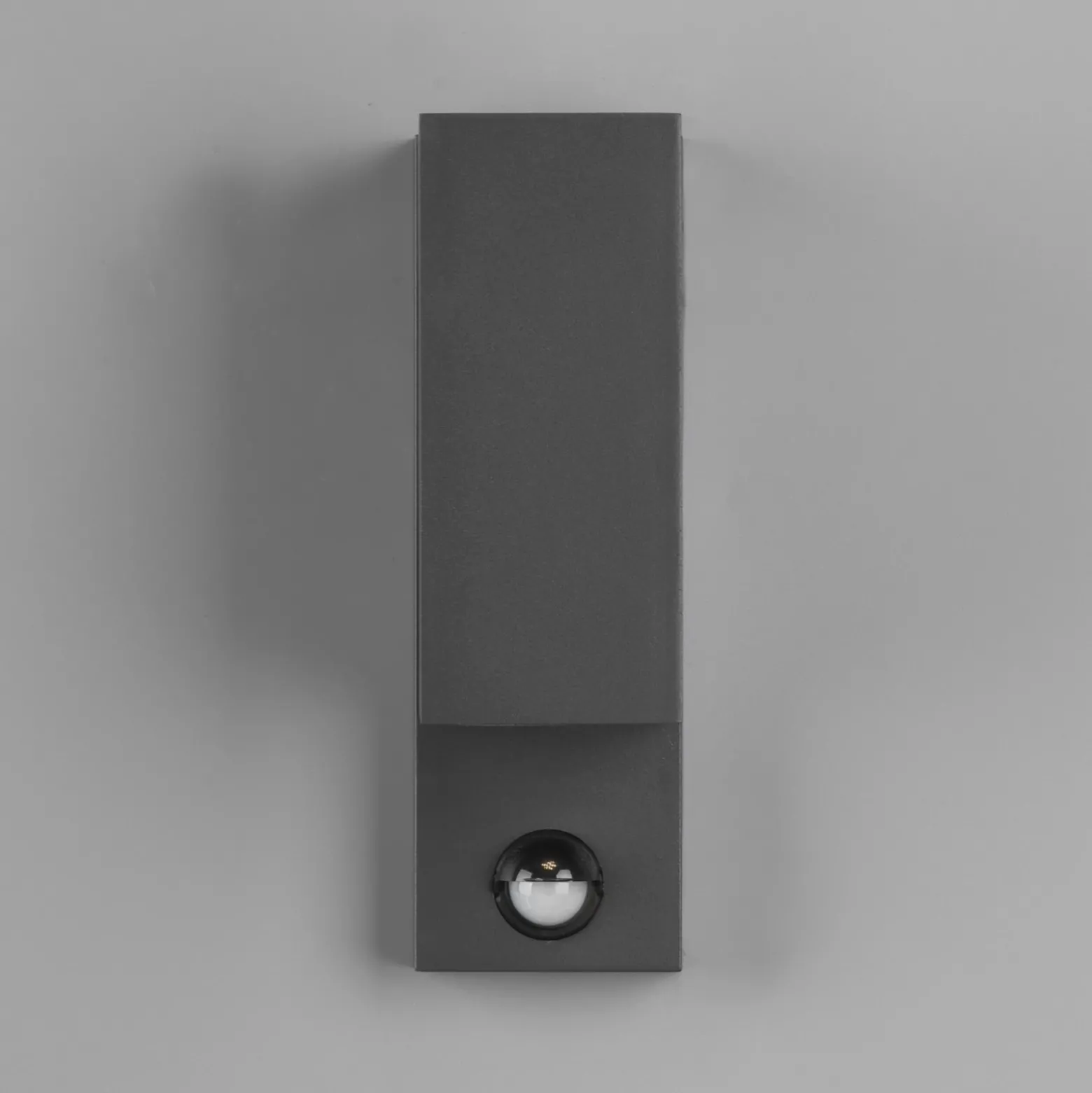 Aplique Roya 2 luces sensor angular antracita