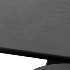 Aplique solar LED Lindby Naelin, negro, sensor, IP44