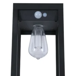 Aplique solar Lindby Smart LED Enea, sensor, CCT, RGB, Tuya