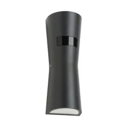 Apliqué LED con sensor para exterior 5135, grafito, metal, 26 cm, IP65