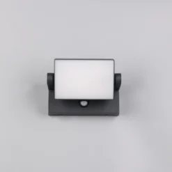 Apliqué LED con sensor para pared exterior KANSAS antracita Ancho 20 cm IP54
