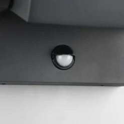 Apliqué LED con sensor para pared exterior KANSAS antracita Ancho 20 cm IP54