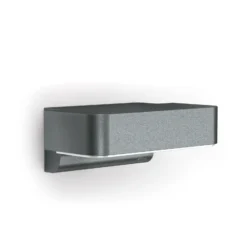 Apliqué LED para exterior STEINEL L 800 SC, antracita IP44