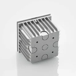 Arcchio Aplique LED empotrable Zamo, lamas, blanco, metal, IP65