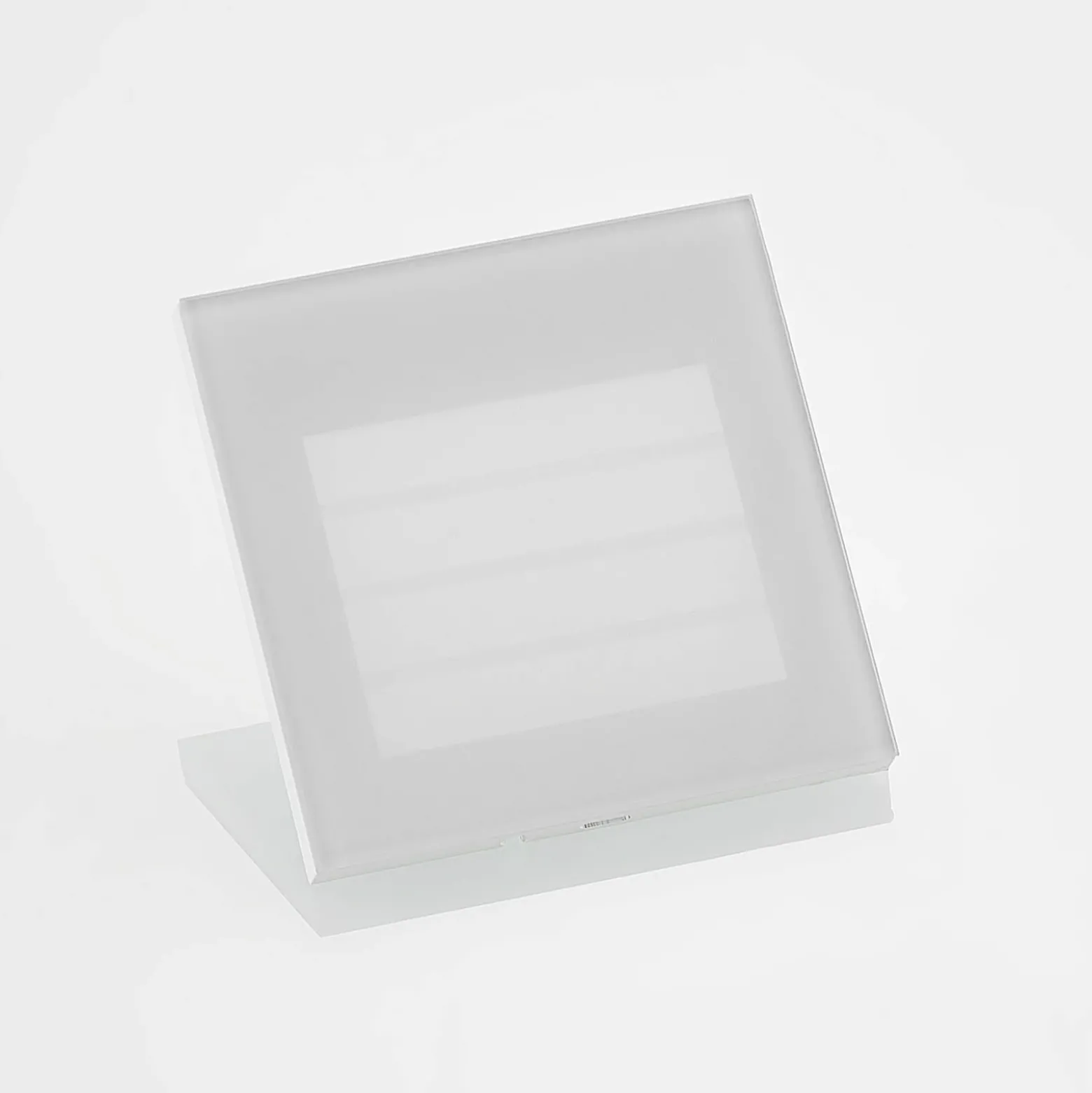 Arcchio Aplique LED empotrable Zamo, lamas, blanco, metal, IP65
