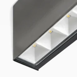 Arcchio Aplique LED para exterior Karline, 530 lm, acero inoxidable, IP65