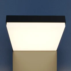 Arcchio Aplique LED para exterior Yolena, antracita, aluminio, 21cm