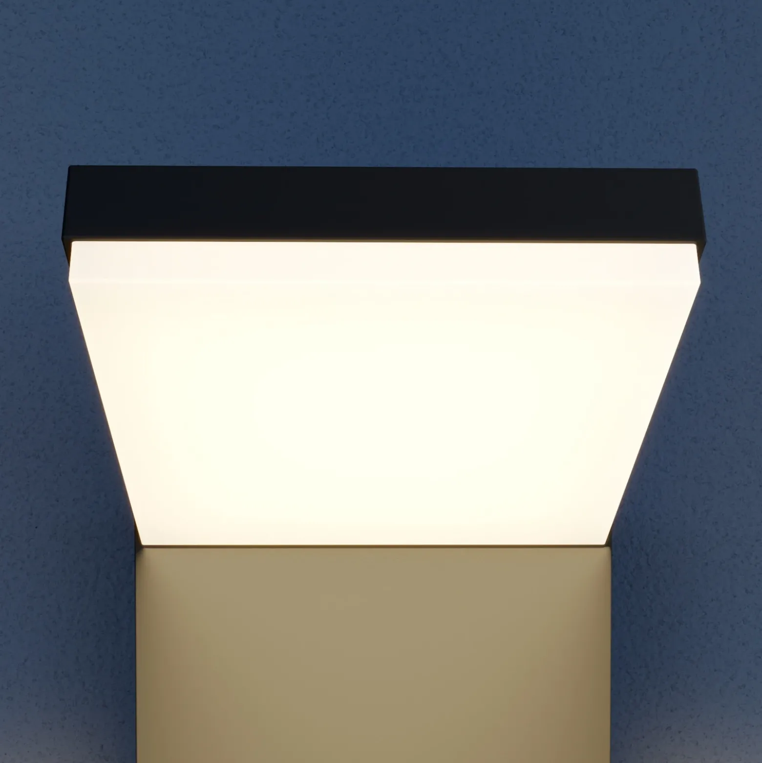 Arcchio Aplique LED para exterior Yolena, antracita, aluminio, 21cm