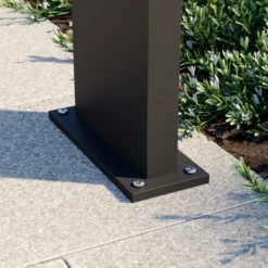 Arcchio baliza LED Havin, antracita, metal, 60 cm