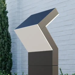 Arcchio baliza LED Havin, antracita, metal, 60 cm