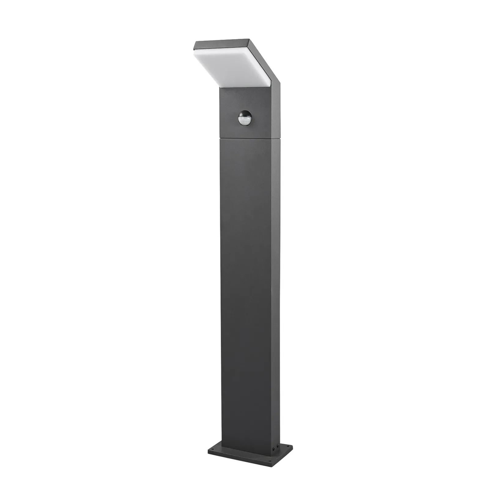 Arcchio, bolardo luminoso LED Yolena, sensor, 100 cm, antracita