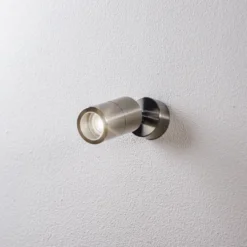 Arcchio Kalel aplique para exterior, 1 luz, V4A móvil
