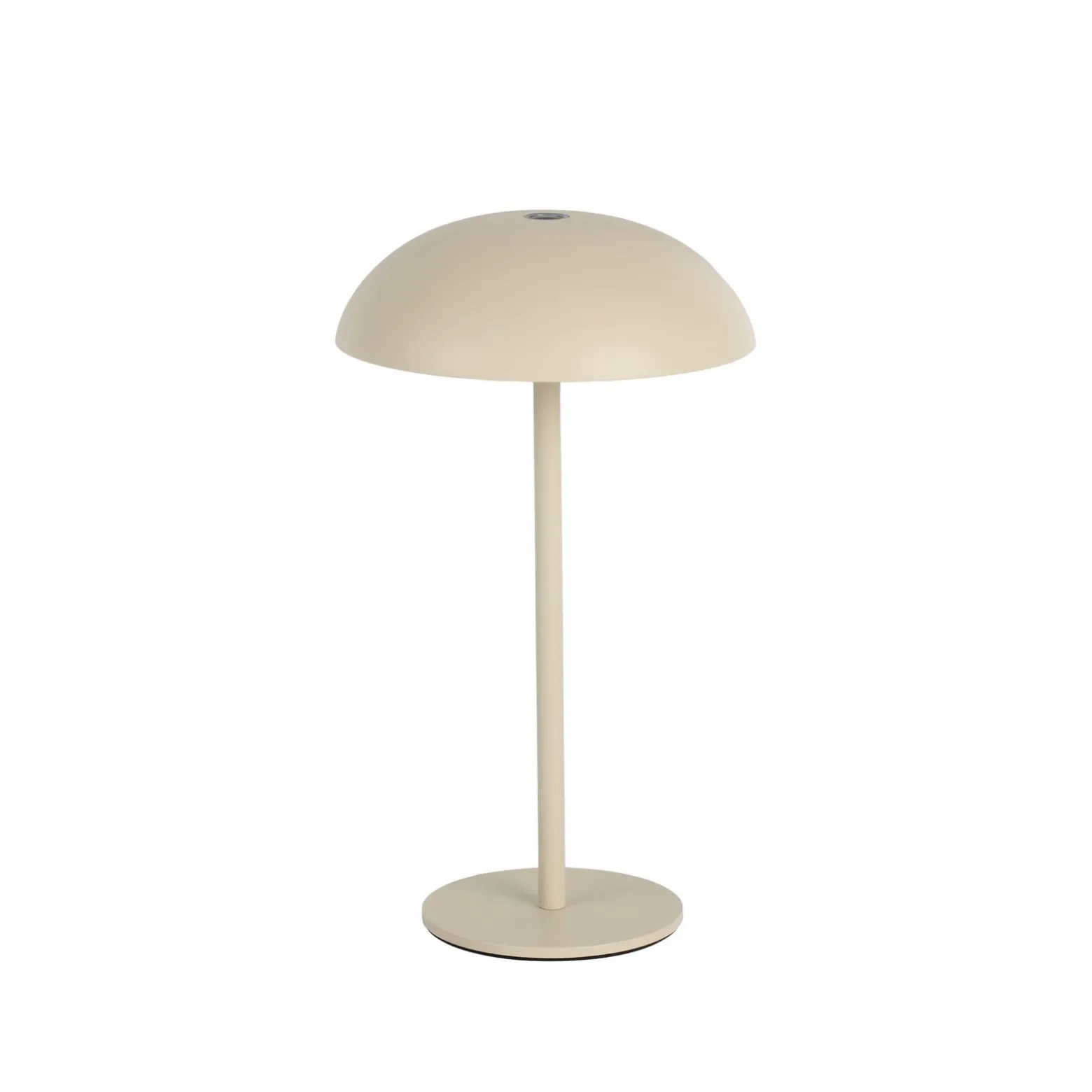 Arcchio LED lámpara de mesa recargable Thenra, beige, soporte de pared