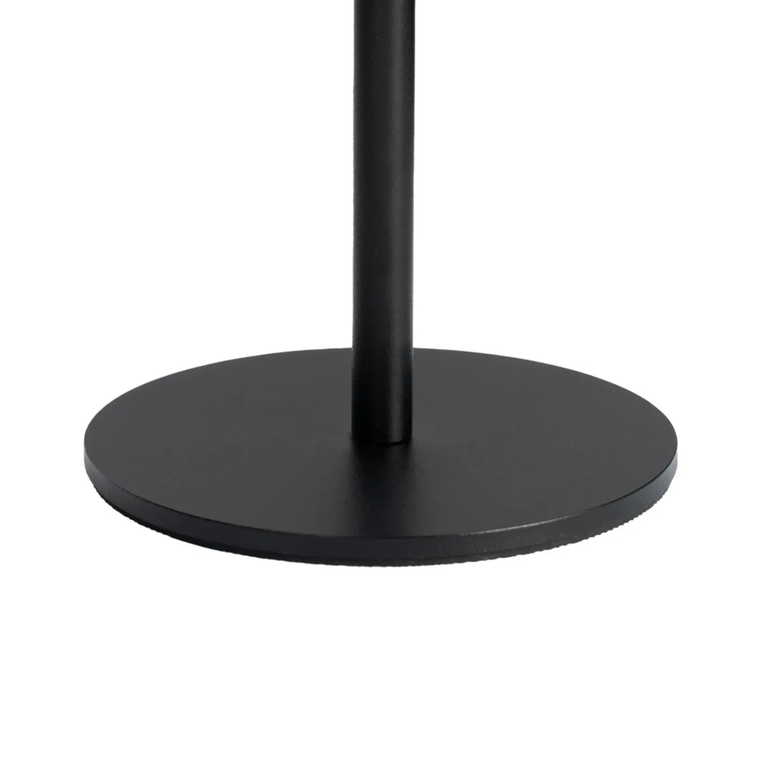 Arcchio LED lámpara de mesa recargable Thenra, negro, soporte de pared