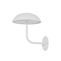 Arcchio LED lámpara de mesa recargable Thenra, blanco, soporte de pared