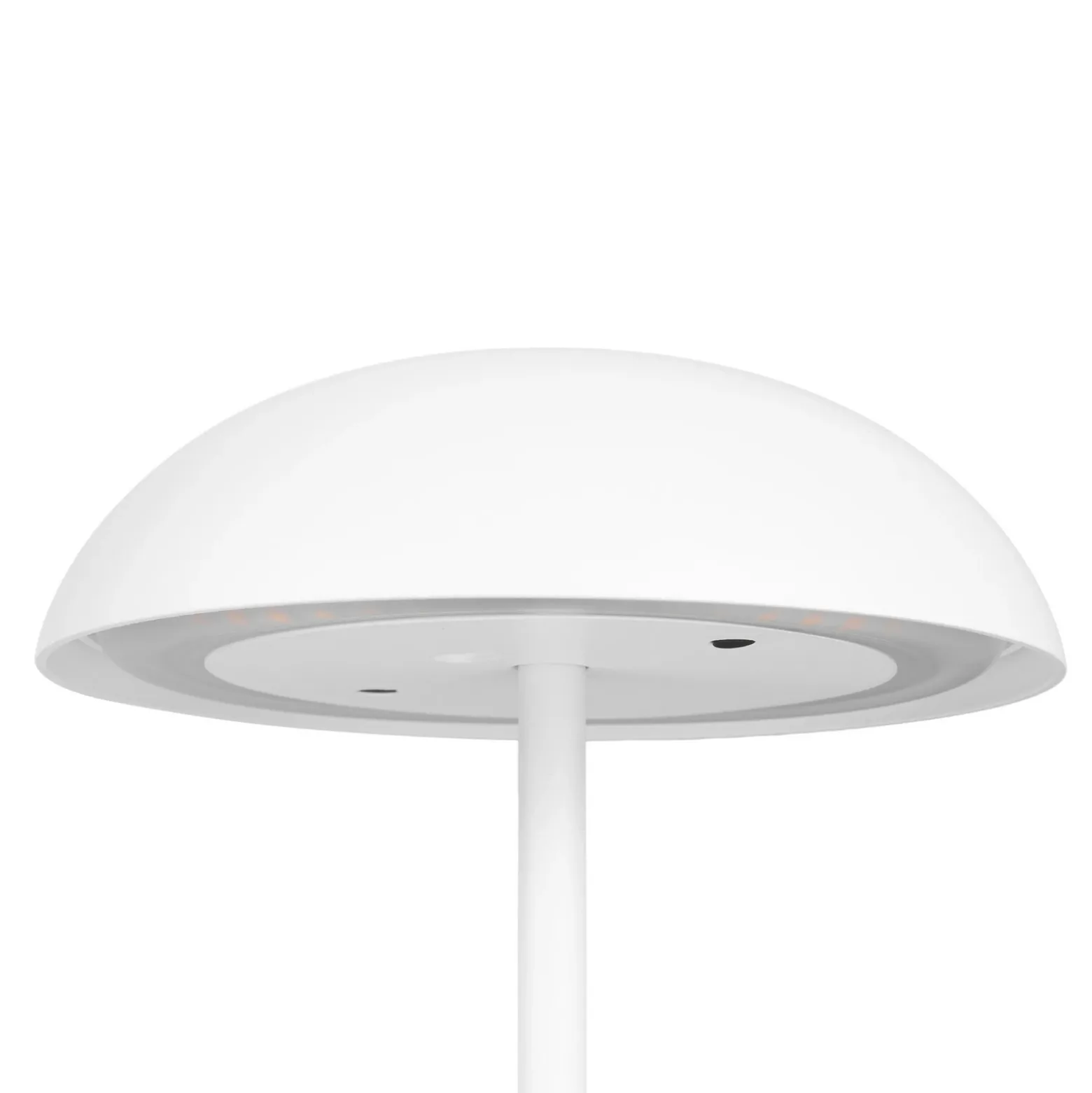 Arcchio LED lámpara de mesa recargable Thenra, blanco, soporte de pared