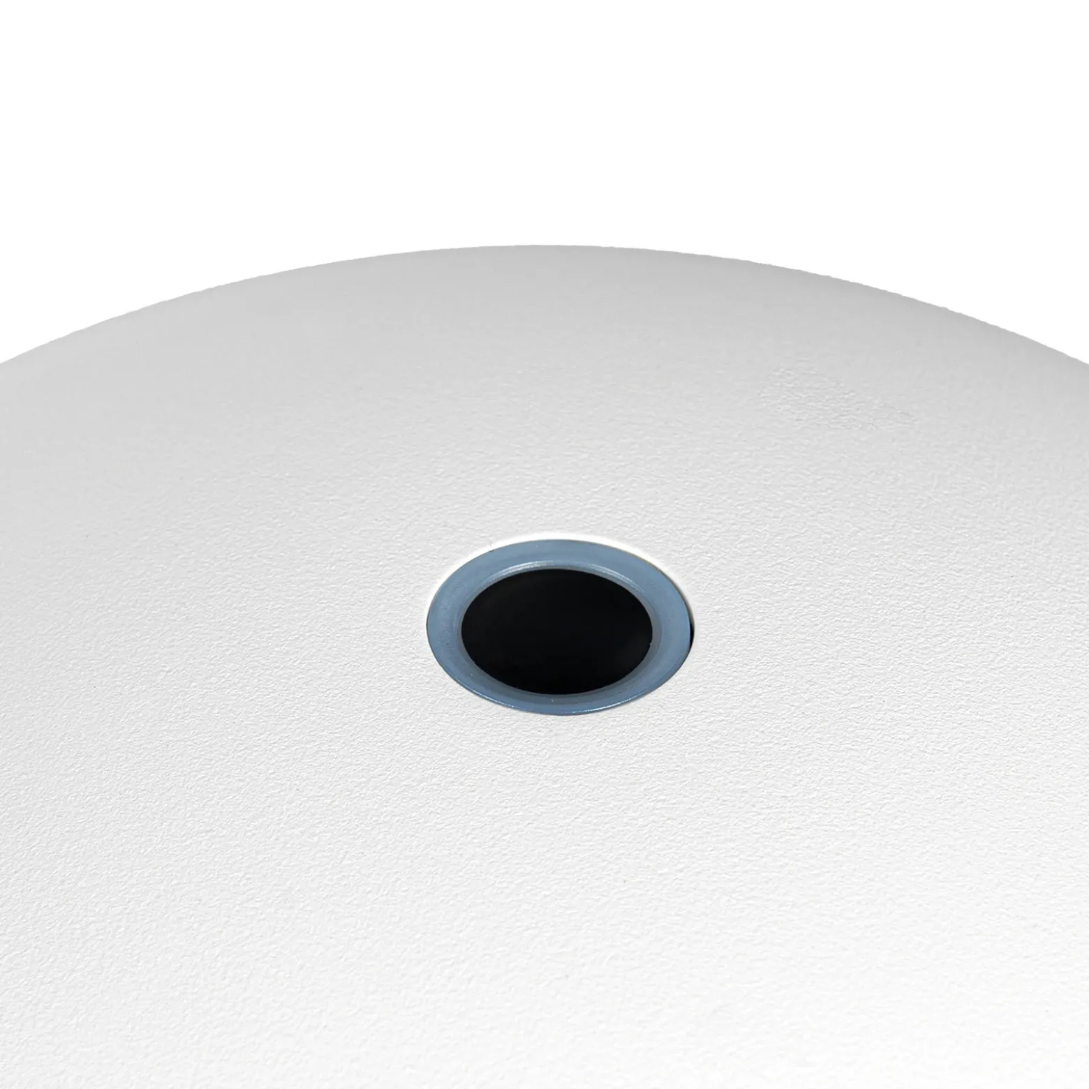 Arcchio LED lámpara de mesa recargable Thenra, blanco, soporte de pared