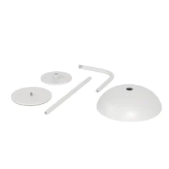 Arcchio LED lámpara de mesa recargable Thenra, blanco, soporte de pared