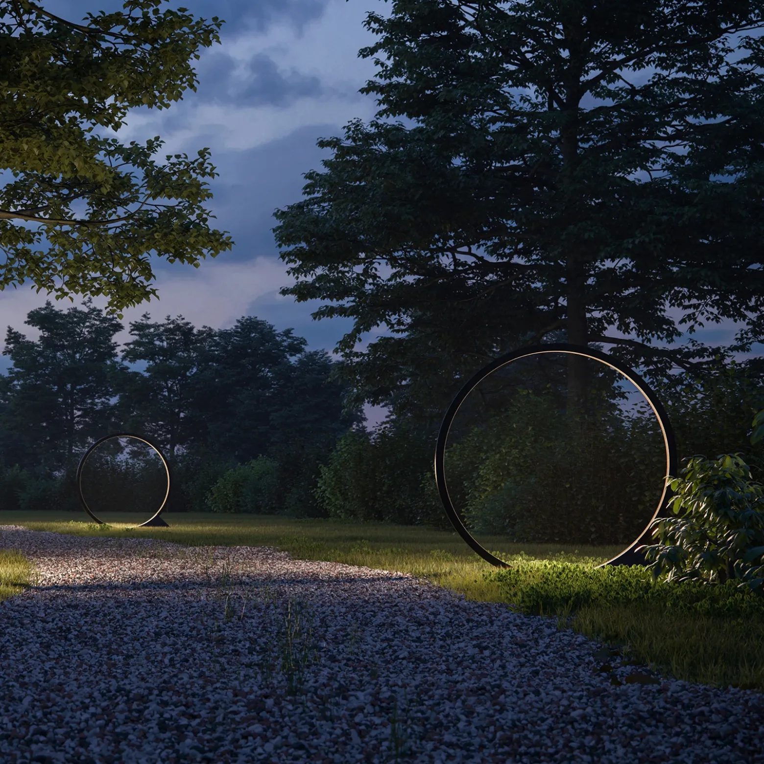 Artemide O lámpara LED de suelo exterior, IP67