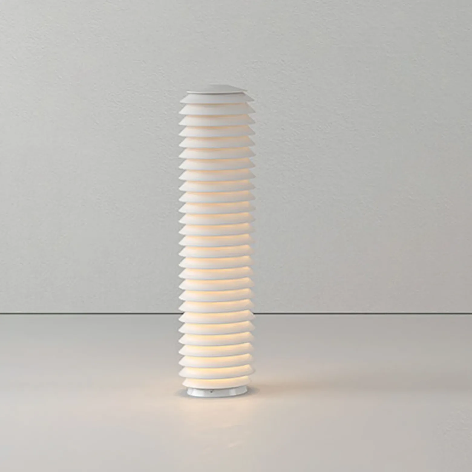 Artemide Slicing bolardo luminoso LED, alto 85 cm