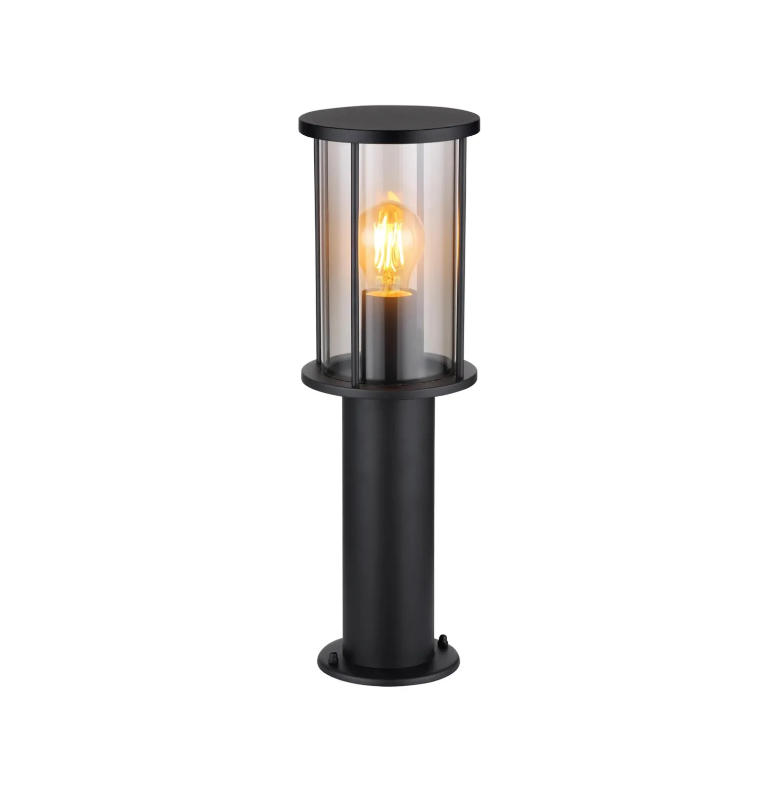 Baliza Gracey, altura 45 cm, negro, acero inoxidable, IP54