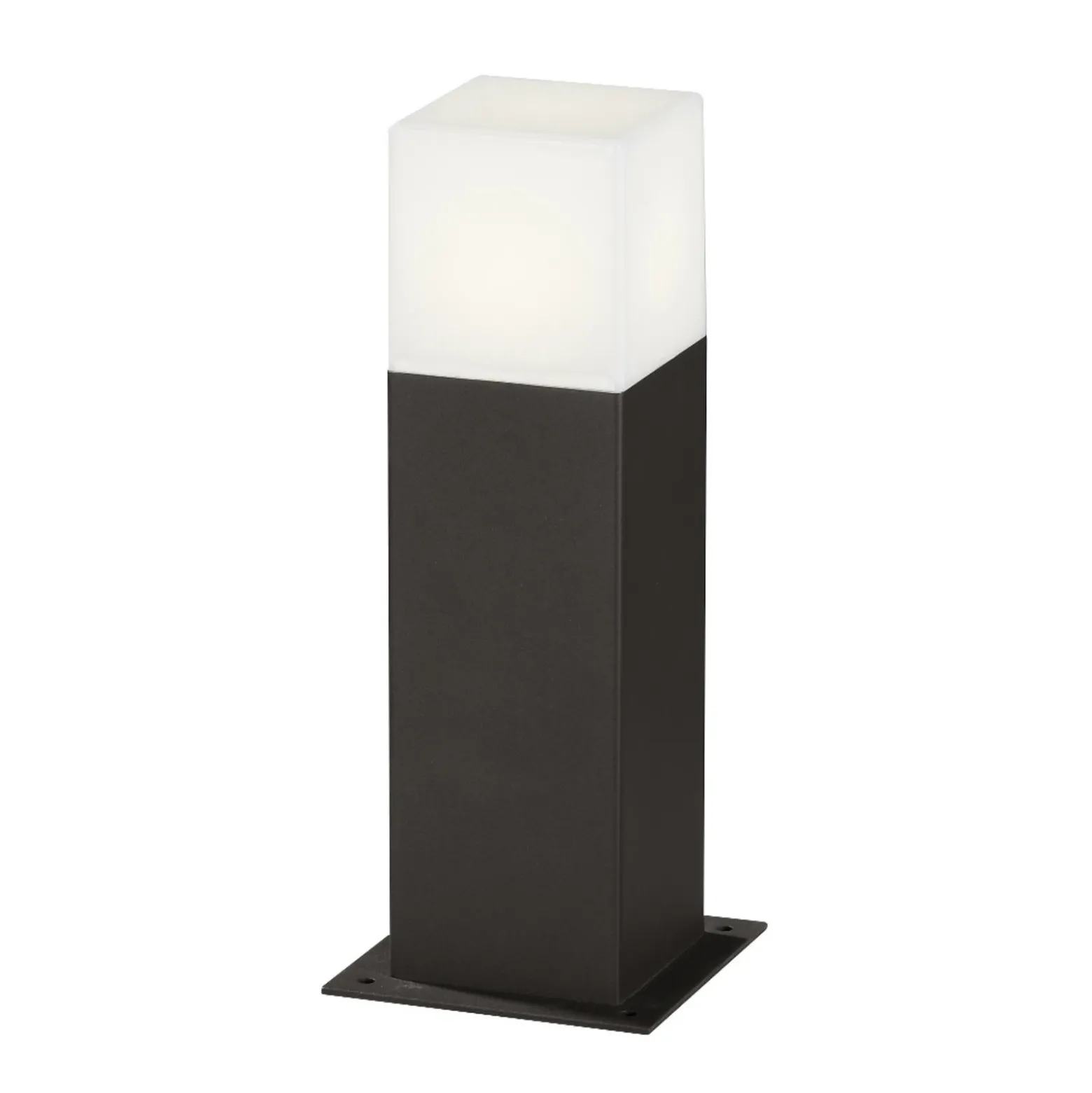 Baliza HUDSON, antracita, altura 30 cm, metal IP44