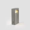 Baliza LED Glint, 2700K, 40 cm, gris, hormigón, IP55