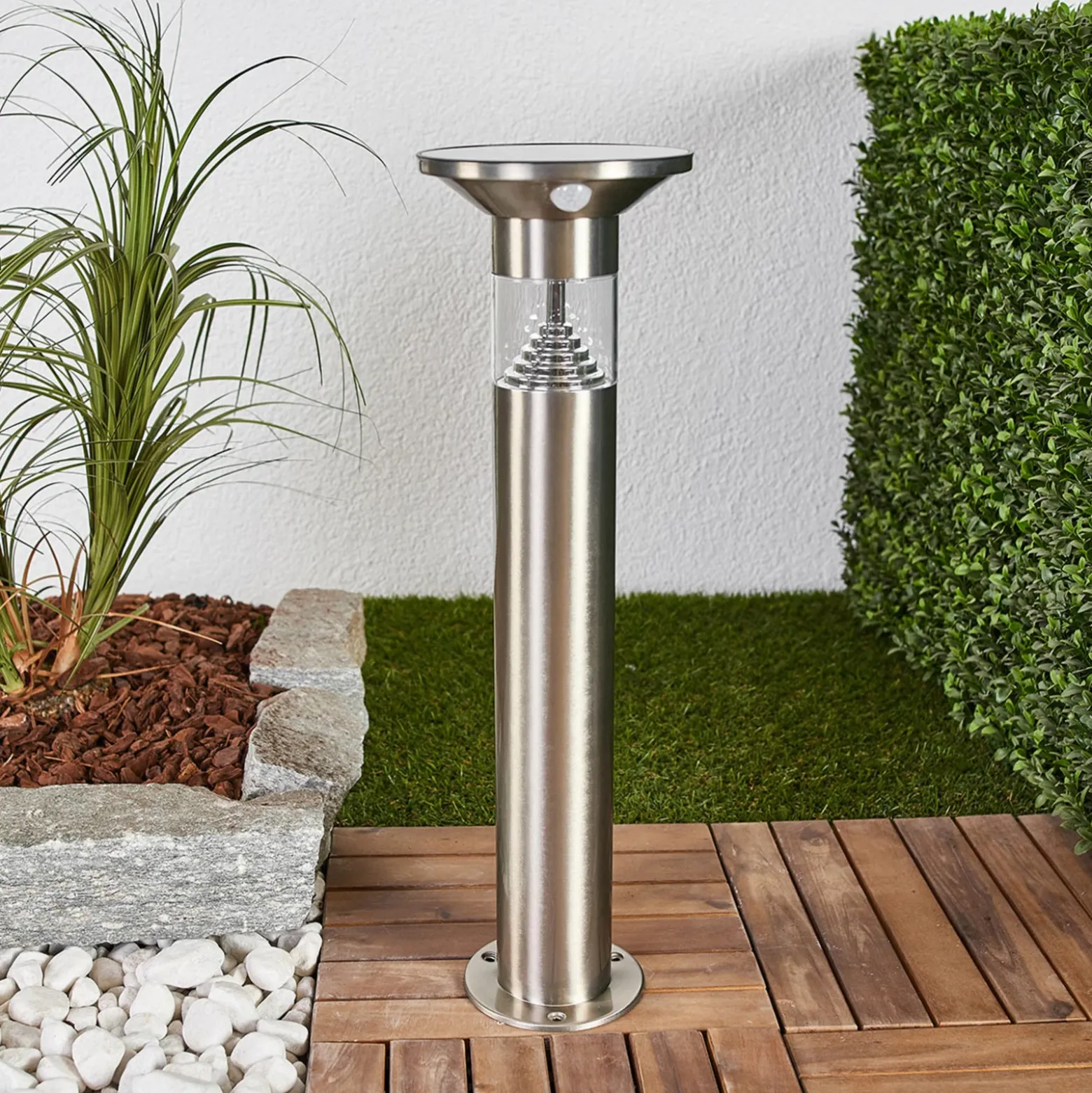 Baliza LED Jalisa de 54 cm de Lindby, solar, sensor