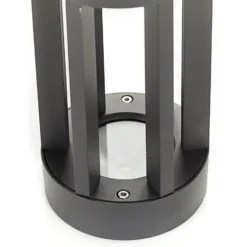 Baliza LED Jordis de Lindby, 22 cm, antracita, aluminio