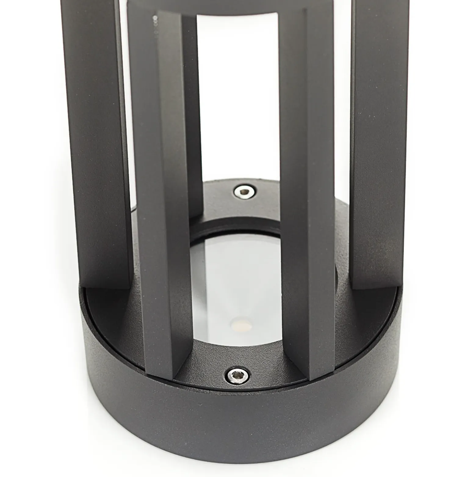 Baliza LED Jordis de Lindby, 22 cm, antracita, aluminio