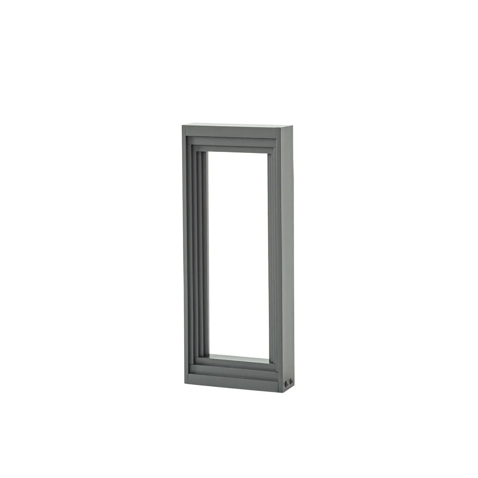 Baliza LED Lucande Ashkan, altura 40 cm, antracita, IP65