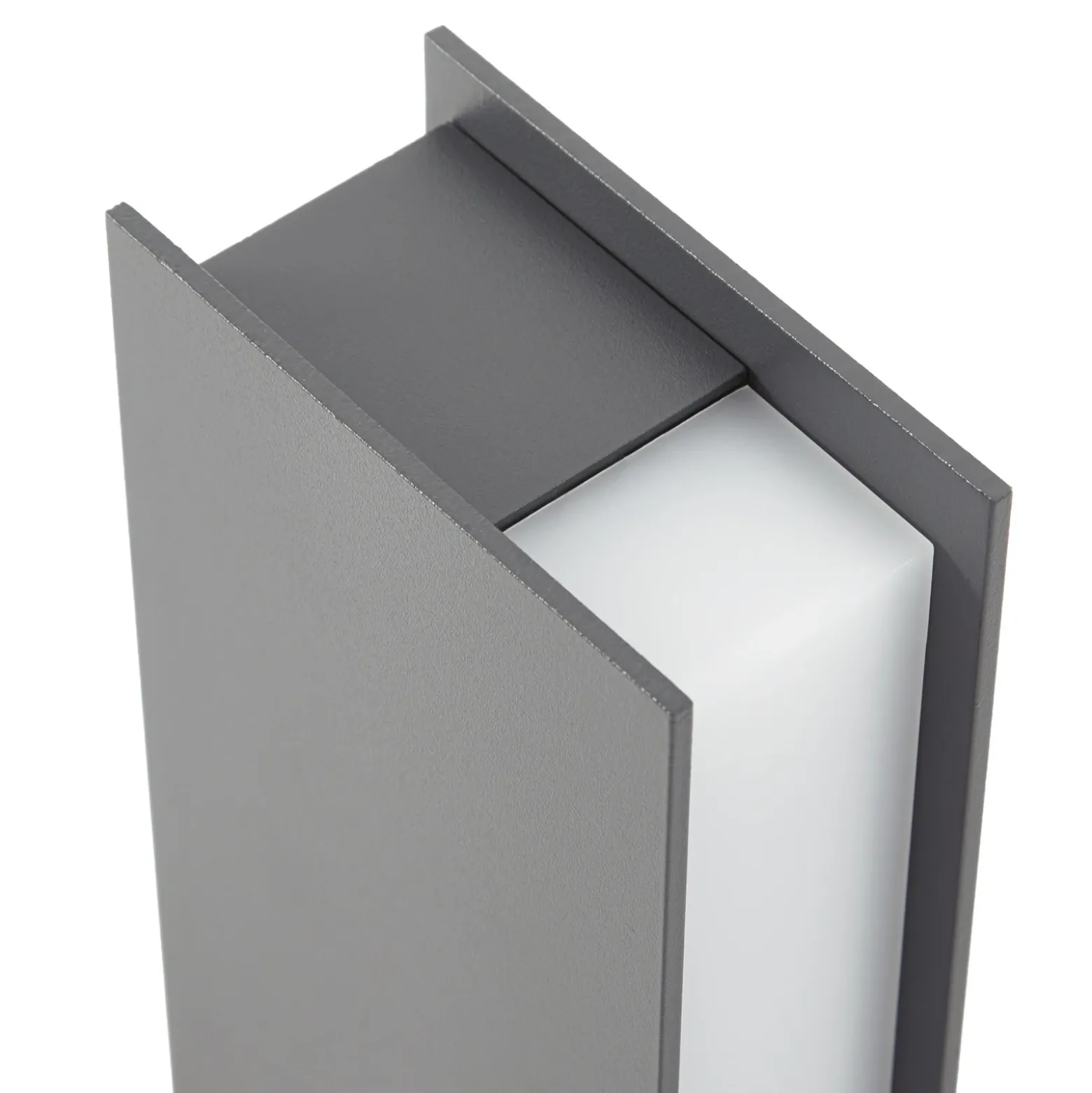 Baliza LED Lucande Teerk, altura 30 cm, antracita, IP65