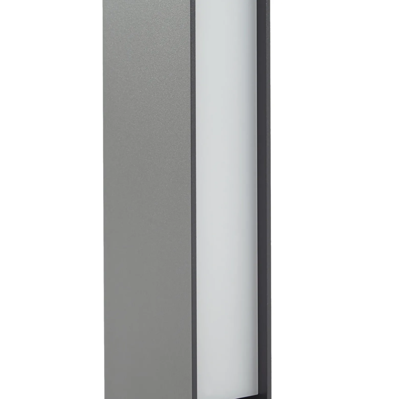 Baliza LED Lucande Teerk, altura 50 cm, antracita, IP65