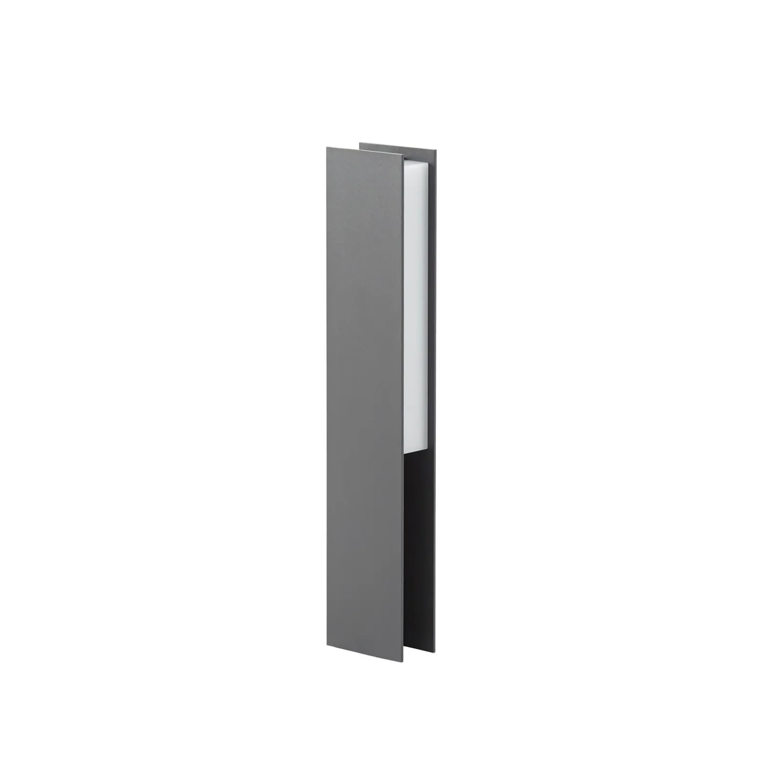 Baliza LED Lucande Teerk, altura 50 cm, antracita, IP65