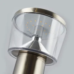 Baliza LED solar Lindby Antje, detector de movimiento, IP44