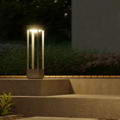 Baliza LED STEINEL Stela C, 51 cm, antracita, IP65, RGBWW