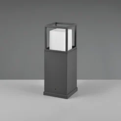 Baliza LED Witham, 40 cm de altura, antracita, CCT, IP54