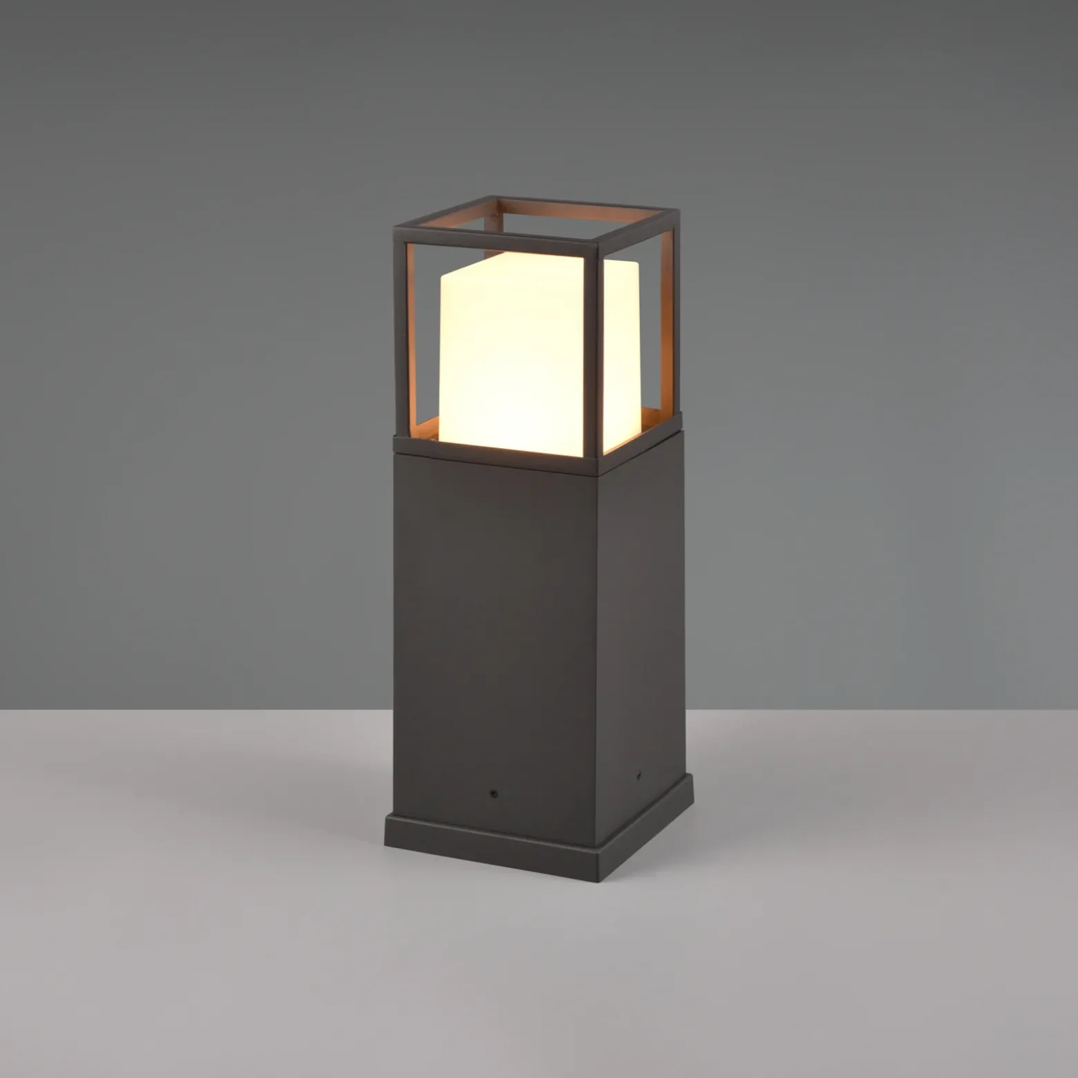Baliza LED Witham, 40 cm de altura, antracita, CCT, IP54