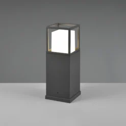 Baliza LED Witham, 40 cm de altura, antracita, CCT, IP54