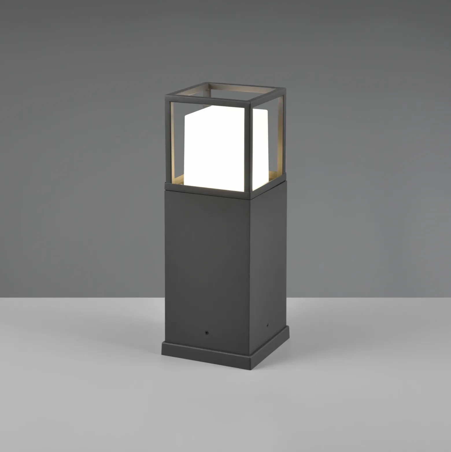 Baliza LED Witham, 40 cm de altura, antracita, CCT, IP54