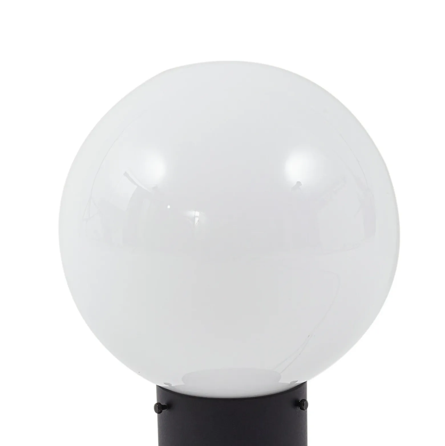 Baliza Lindby Dangan, negro/blanco, altura 32 cm, cristal